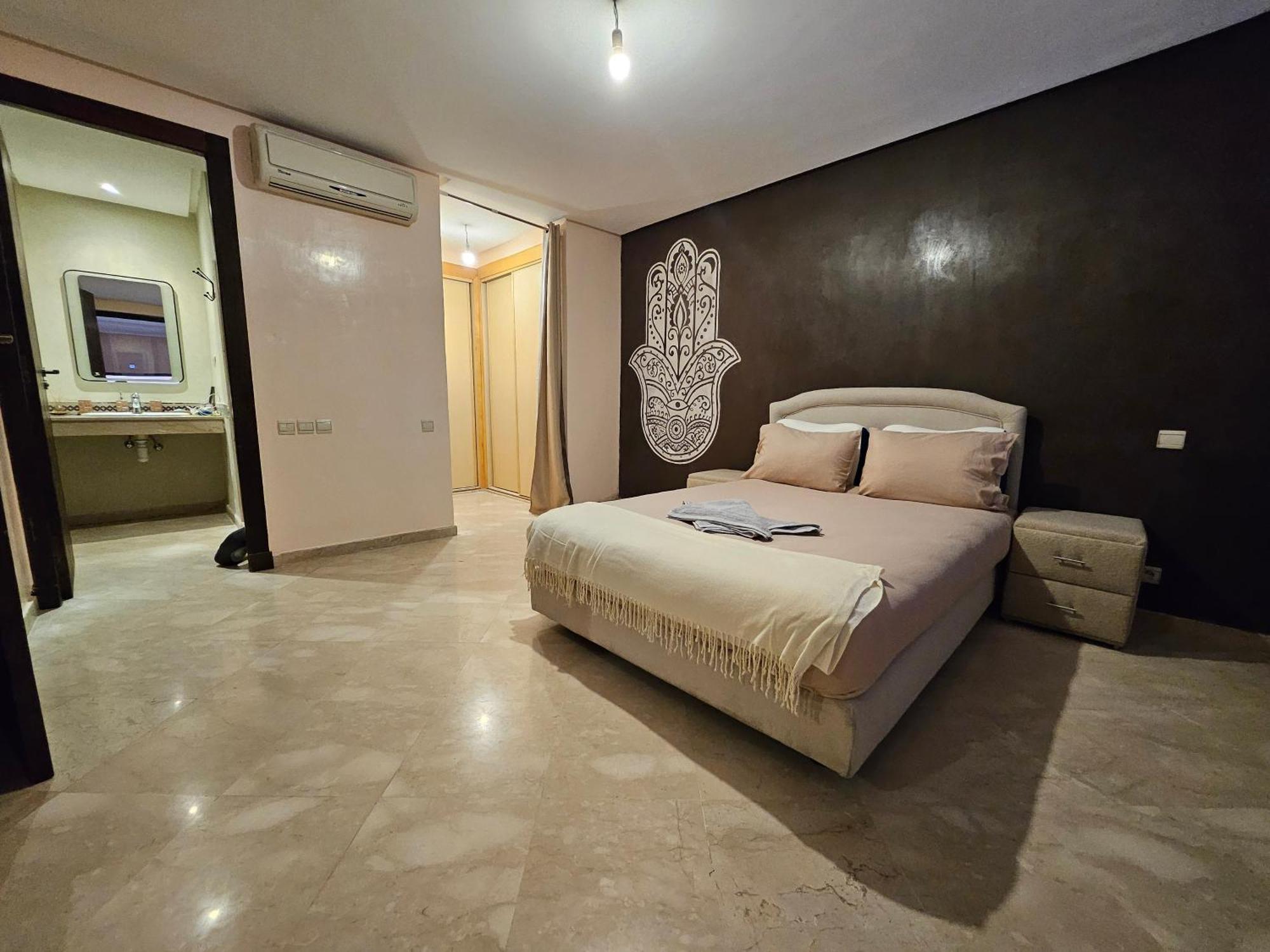 Charmant Duplex Au Coeur De Gueliz, Quartier Haut De Gamme De Marrakech Marrakesh Exterior photo